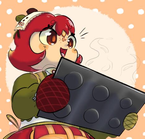 Pomne - Artfight Attack for User @Piercedheart_